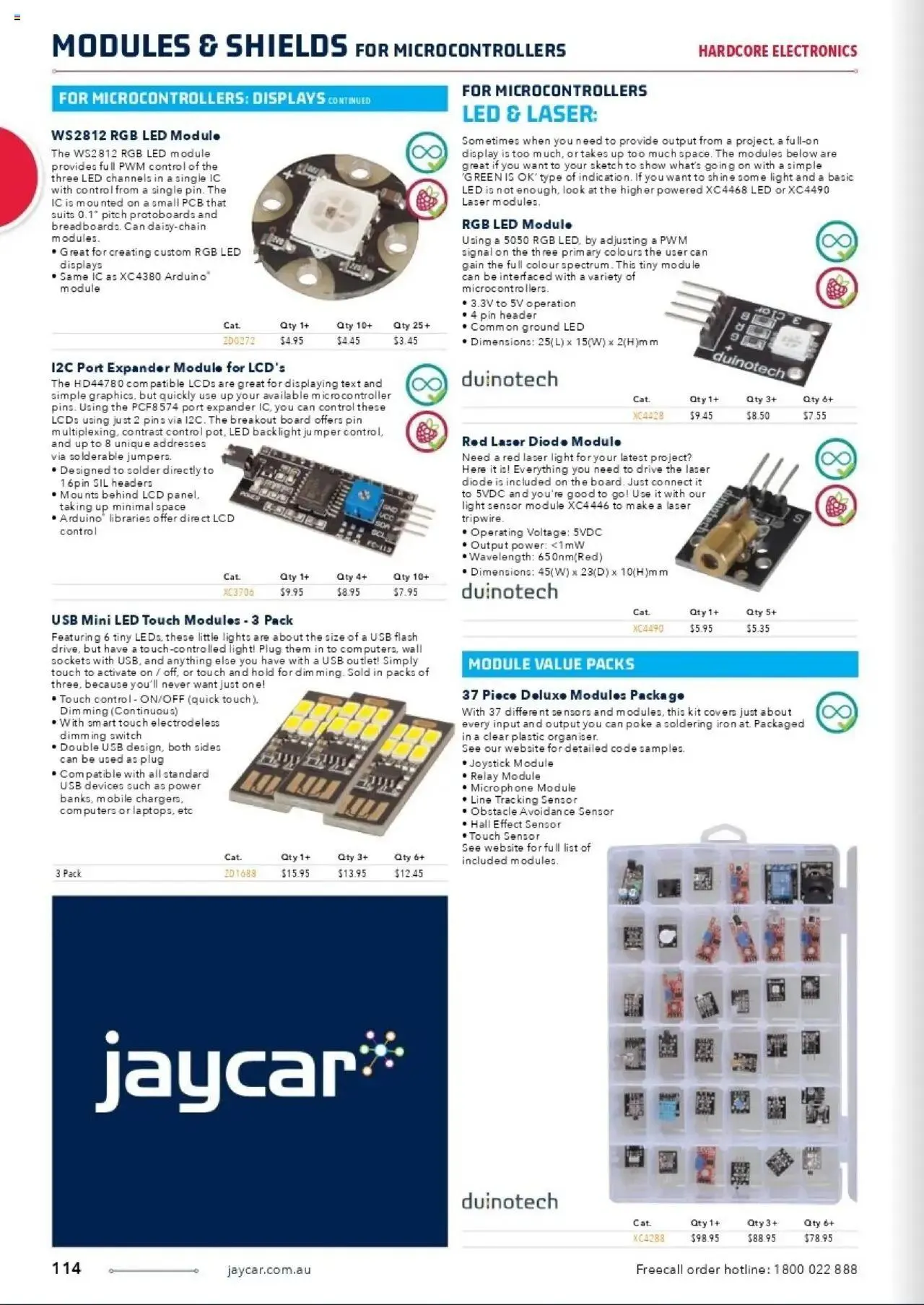 Jaycar Celebrating 40 Years in Electronics - Catalogue valid from 1 January to 29 August 2025 - page 94
