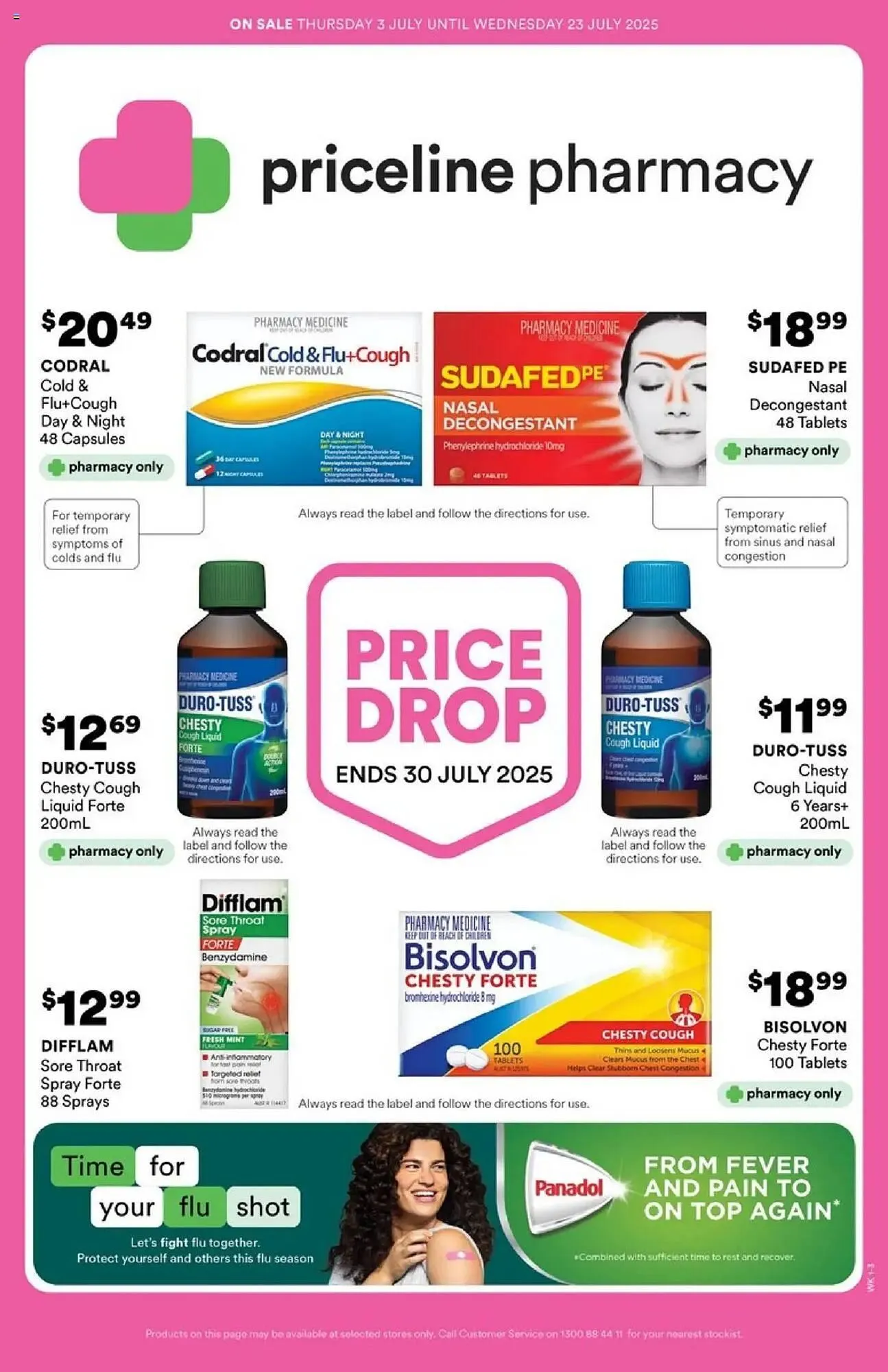 Priceline catalogue - Catalogue valid from 3 July to 23 July 2025 - page 44