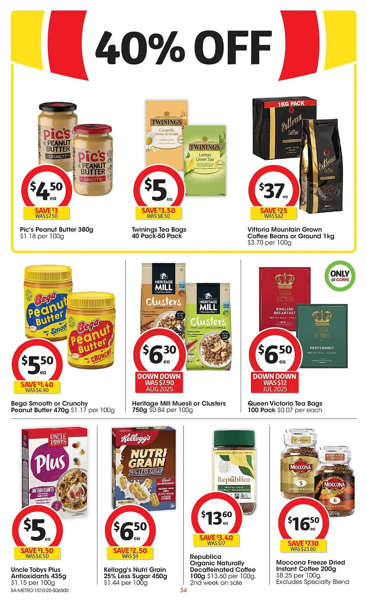 Coles catalogue - Catalogue valid from 14 October to 21 October 2025 - page 34