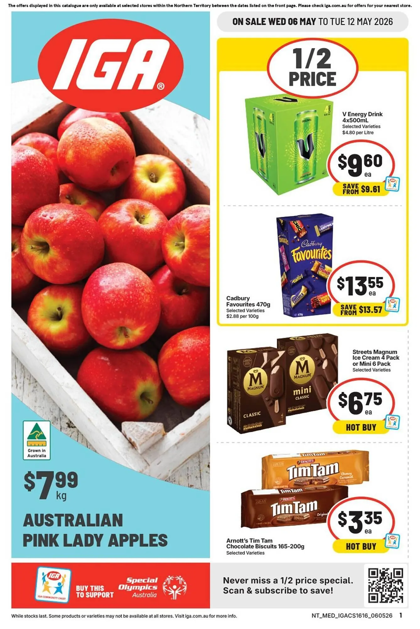 IGA catalogue - Catalogue valid from 6 May to 12 May 2026 - page 1