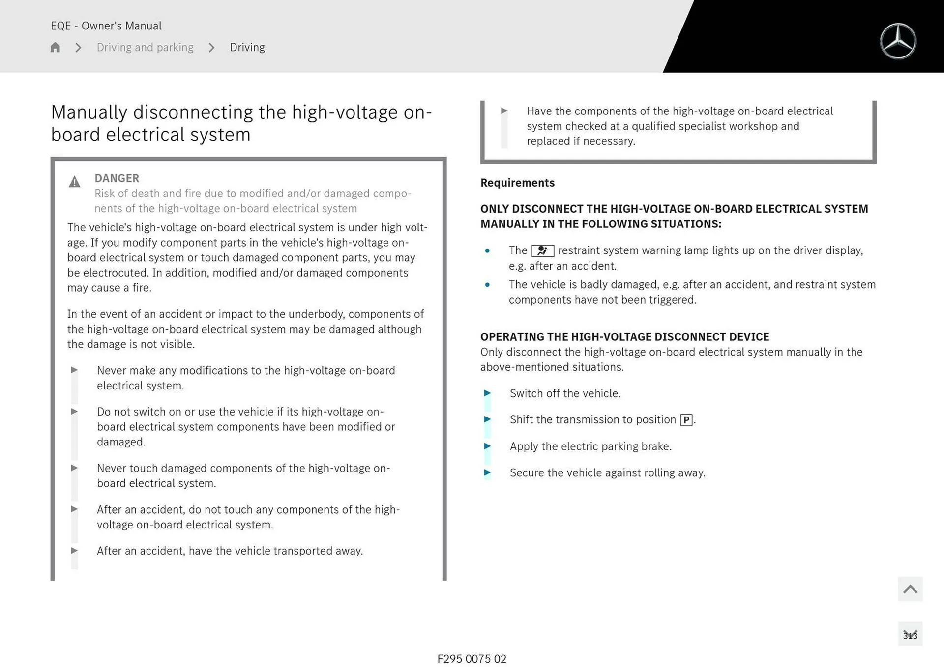 Mercedes-Benz catalogue - Catalogue valid from 11 September to 11 September 2025 - page 313