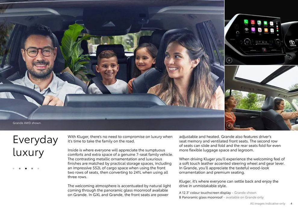 Toyota Kluger Hybrid - Catalogue valid from 11 June to 11 June 2025 - page 4