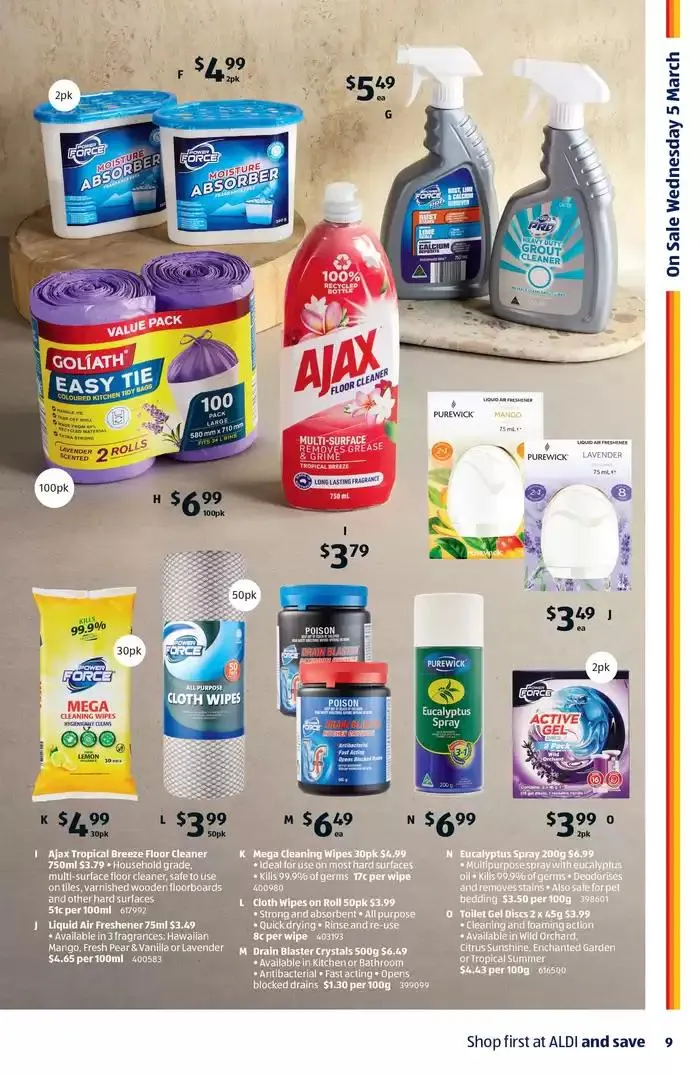 ALDI Special Buys - Catalogue valid from 5 March to 11 March 2025 - page 9