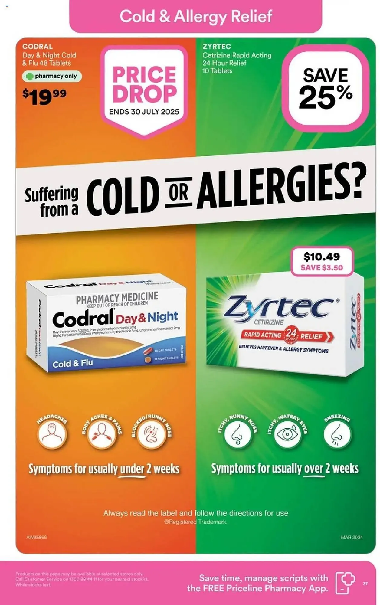 Priceline catalogue - Catalogue valid from 3 July to 23 July 2025 - page 37