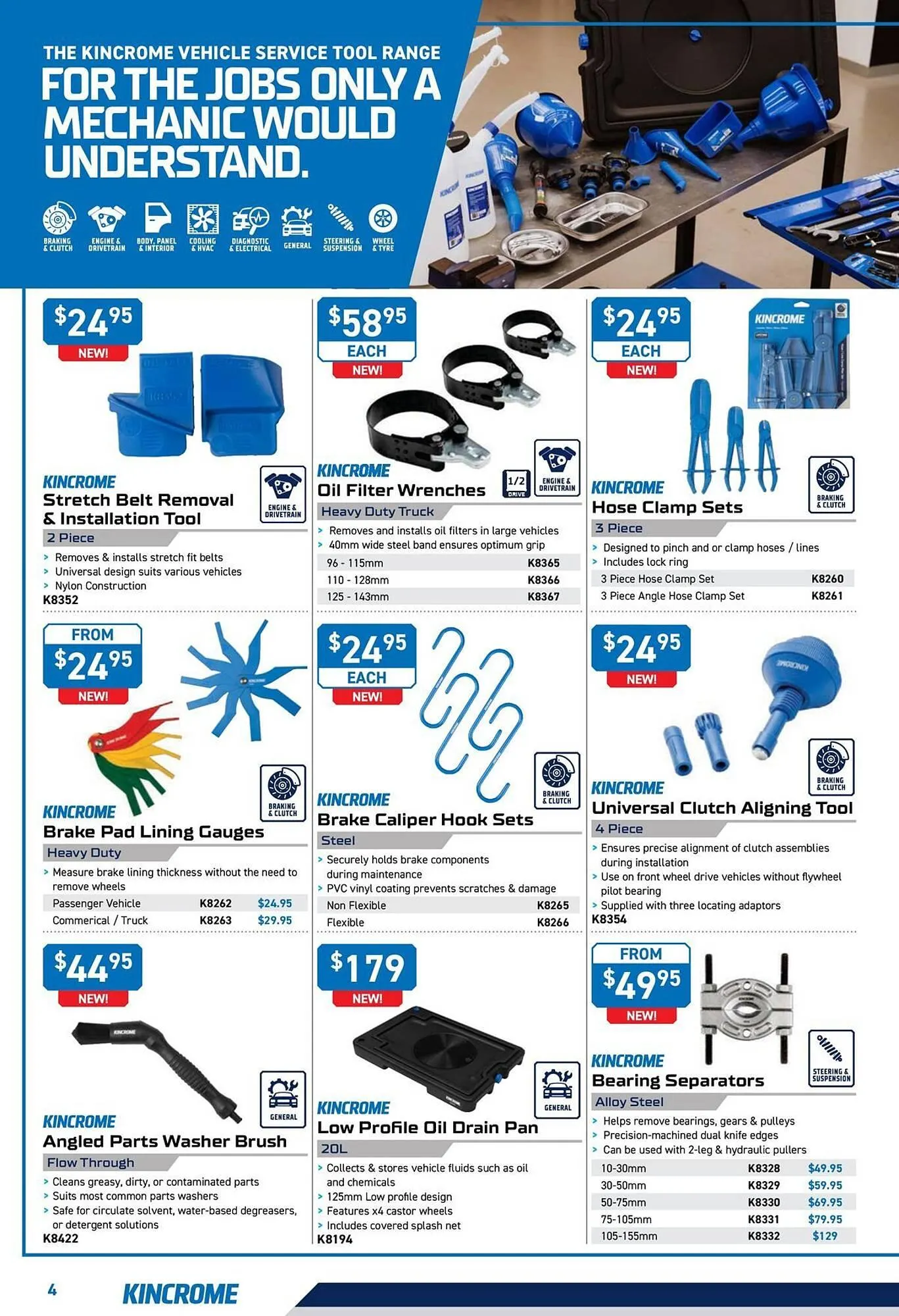 Kincrome catalogue - Catalogue valid from 1 September to 30 September 2025 - page 4