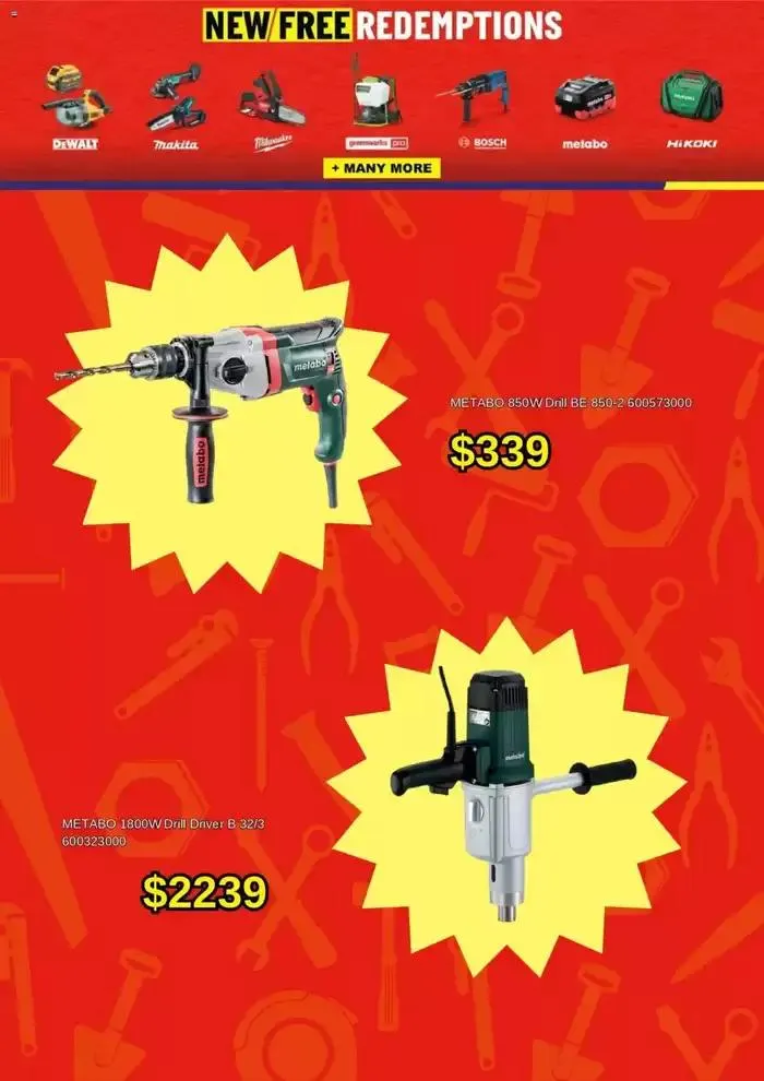 New Free Redemptions - Catalogue valid from 22 April to 22 May 2025 - page 5