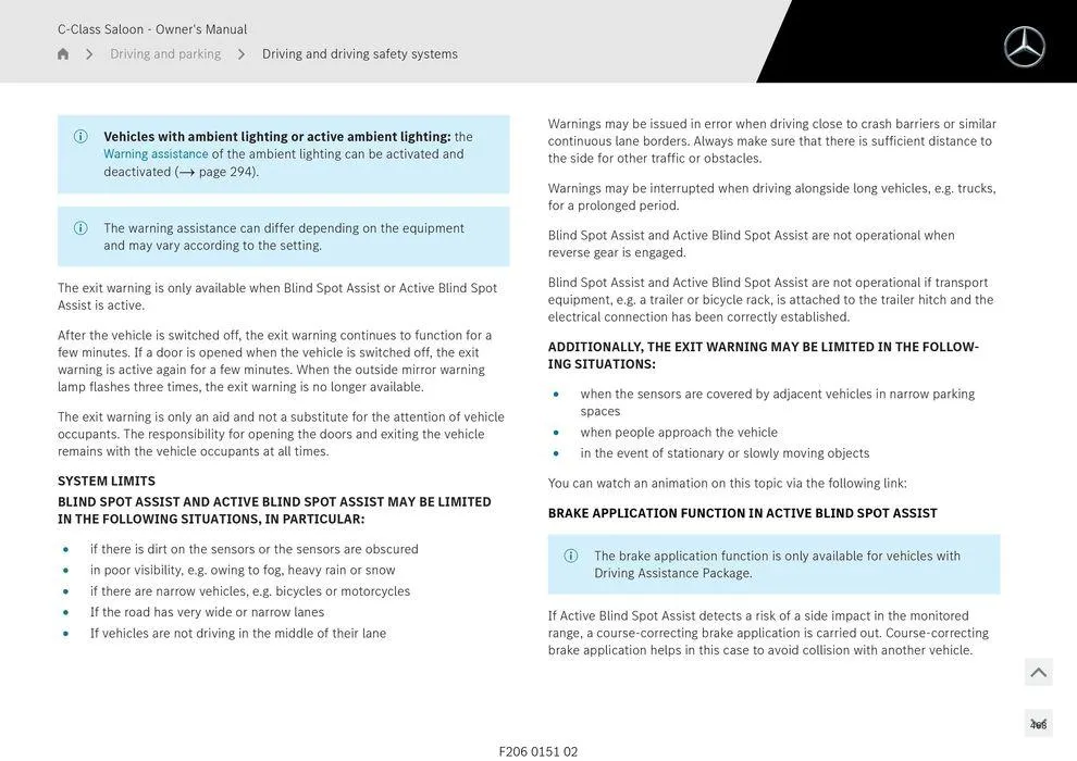 C-Class Sedan - Catalogue valid from 11 September to 11 September 2025 - page 468