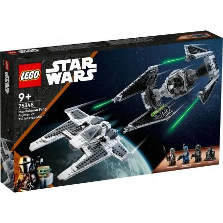 LEGO Star Wars Fang Fighter vs TIE Interceptor 75348