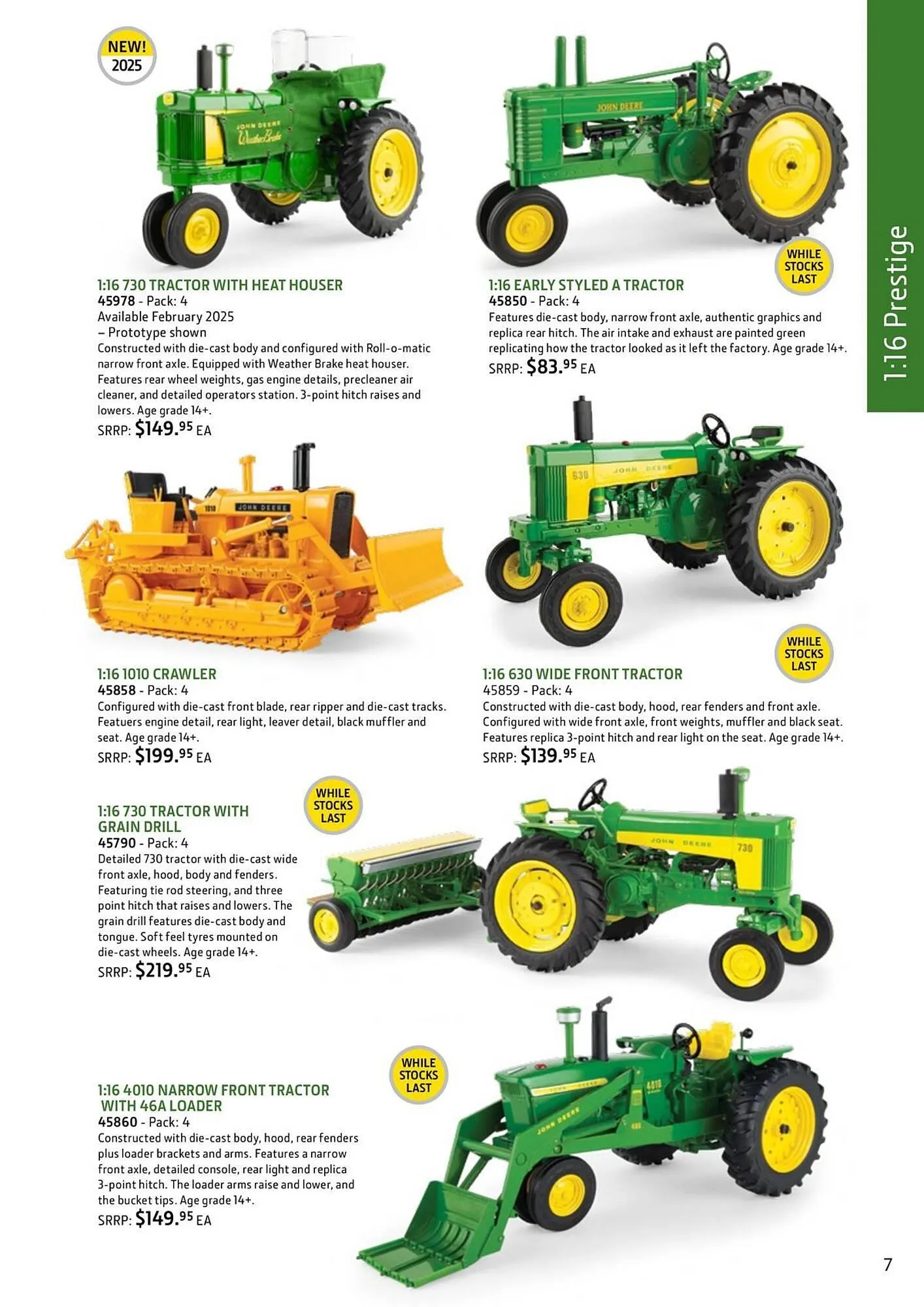 John Deere catalogue - Catalogue valid from 3 March to 31 December 2025 - page 7