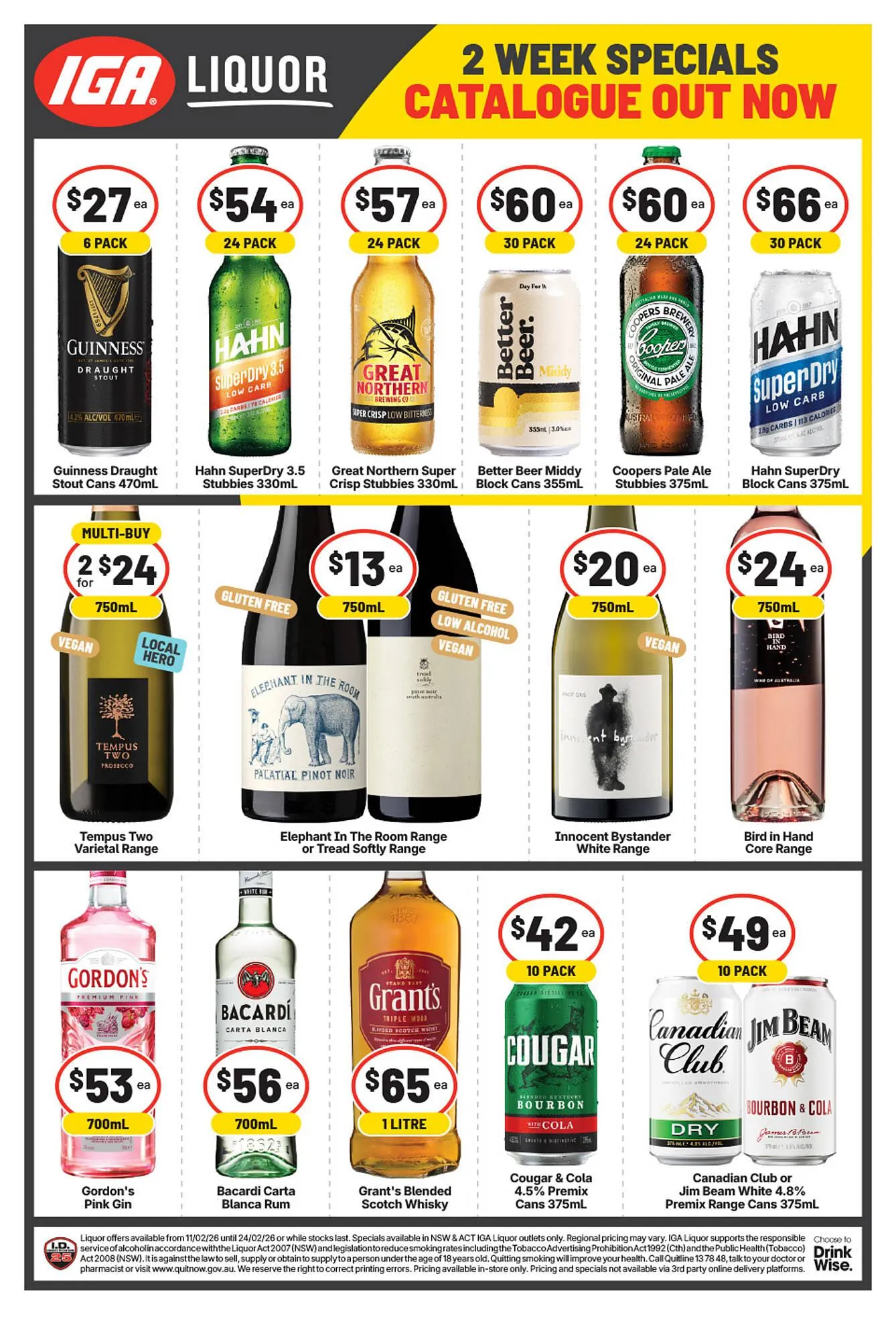 IGA Liquor catalogue - Catalogue valid from 11 February to 24 February 2026 - page 2