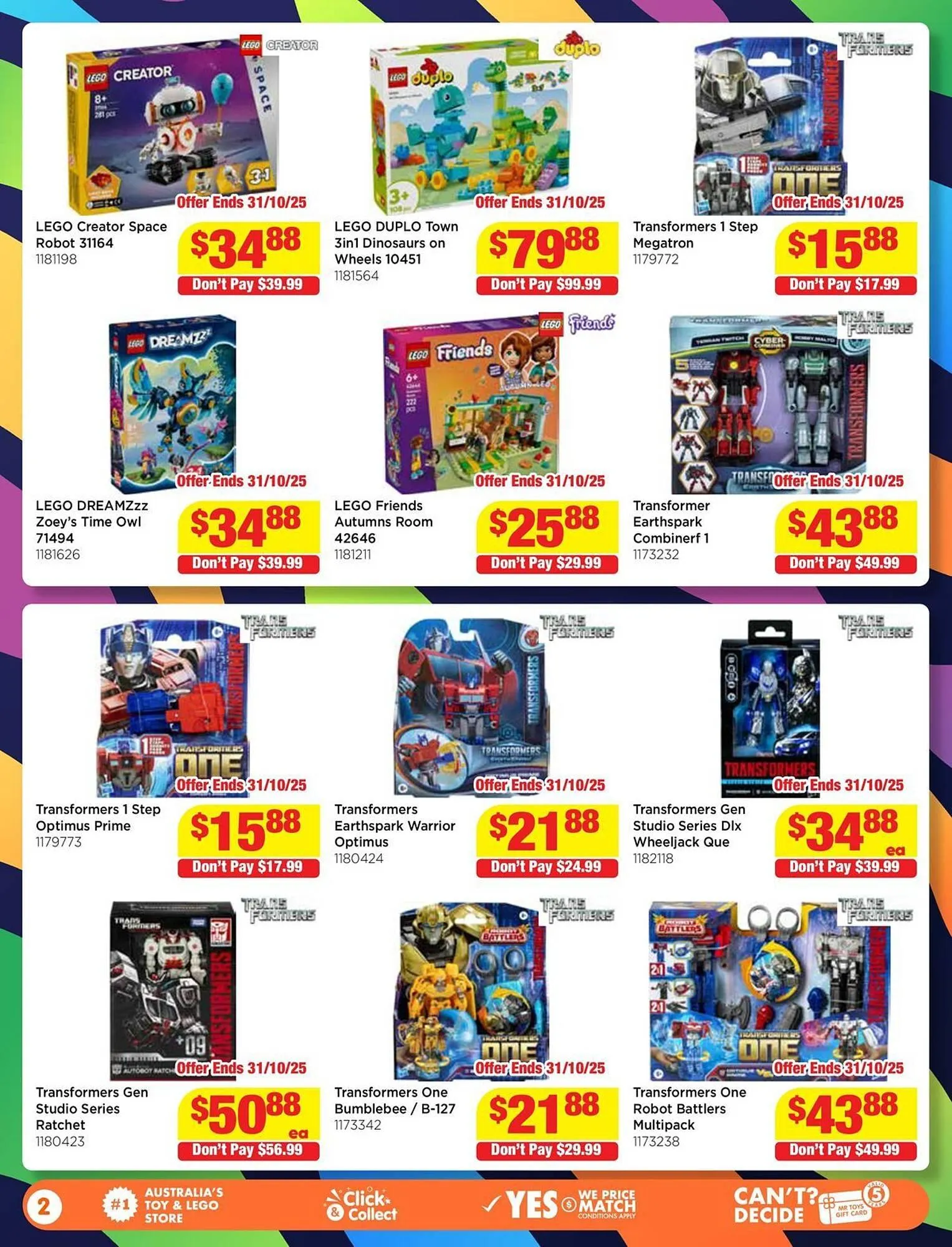 Mr Toys catalogue - Catalogue valid from 20 October to 31 October 2025 - page 2