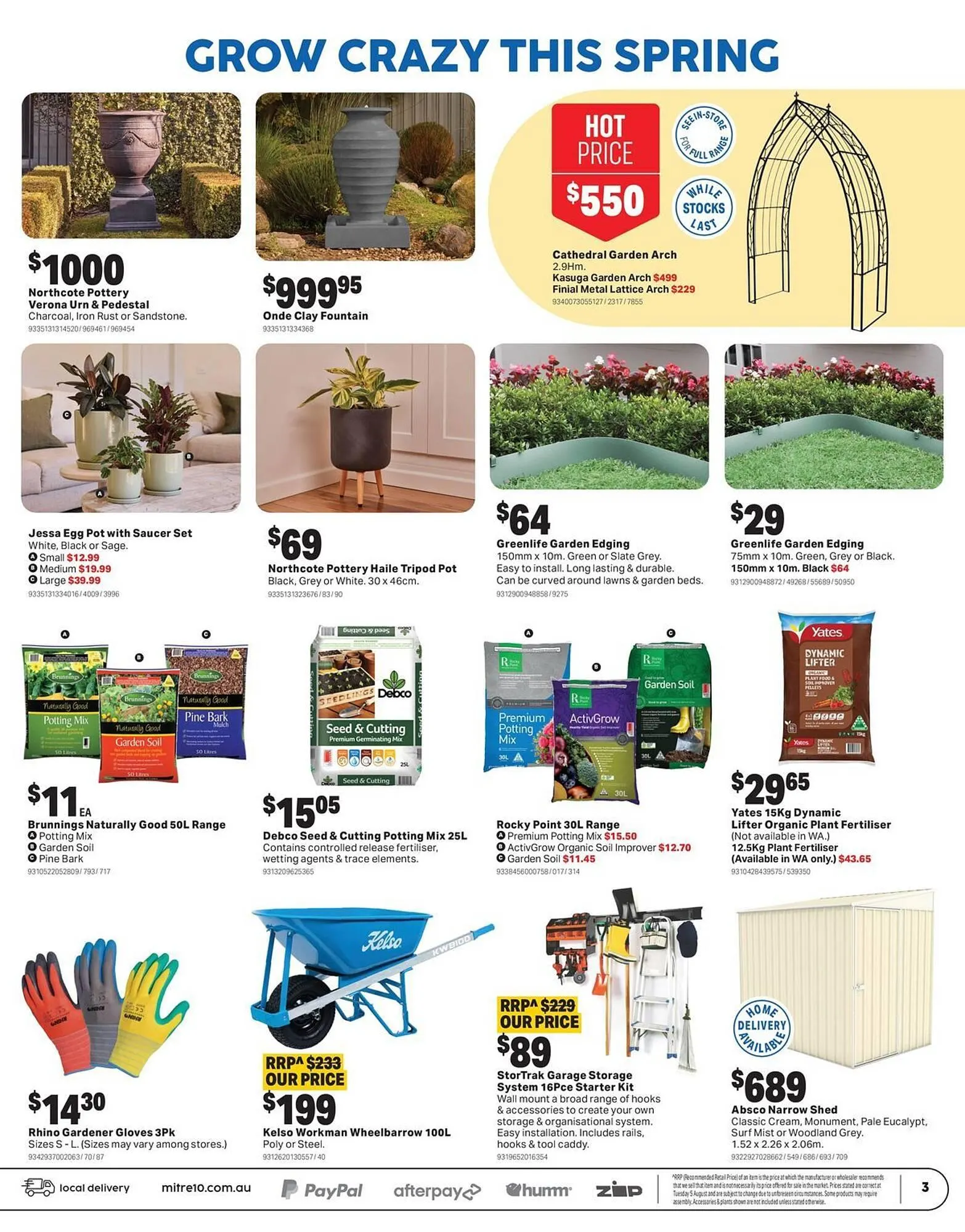 Mitre 10 catalogue - Catalogue valid from 10 September to 28 September 2025 - page 3