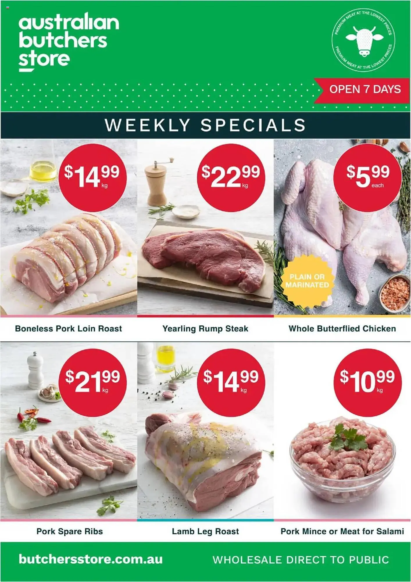 Australian Butchers Store catalogue - 1