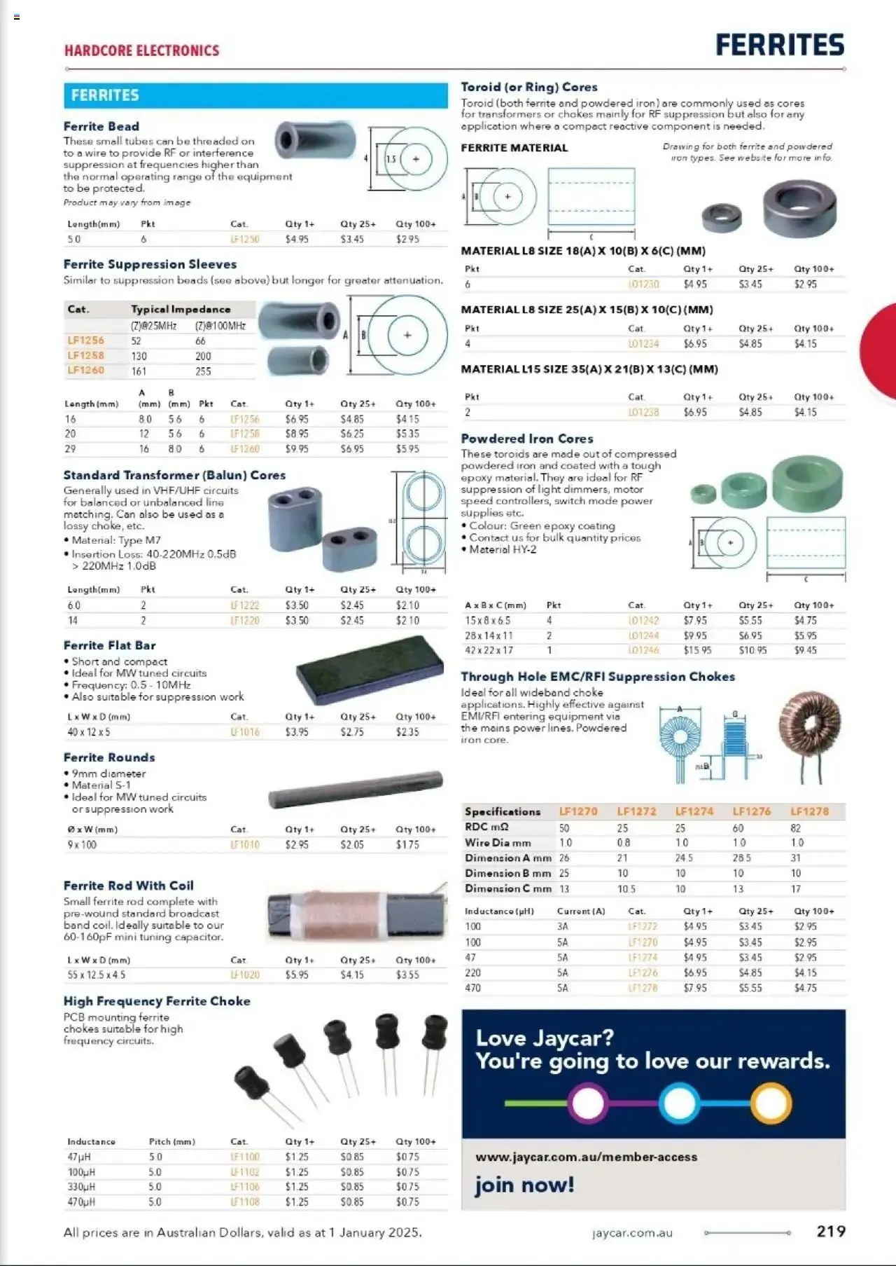 Jaycar Celebrating 40 Years in Electronics - Catalogue valid from 1 January to 29 August 2025 - page 173