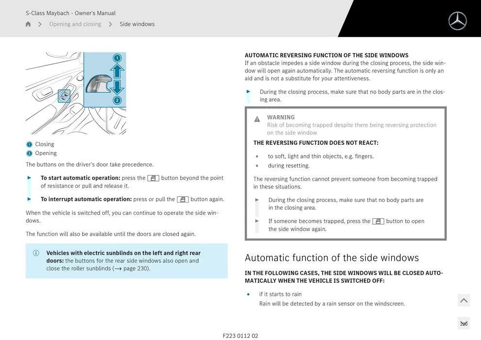 S - Class Maybach - Catalogue valid from 11 September to 11 September 2025 - page 220