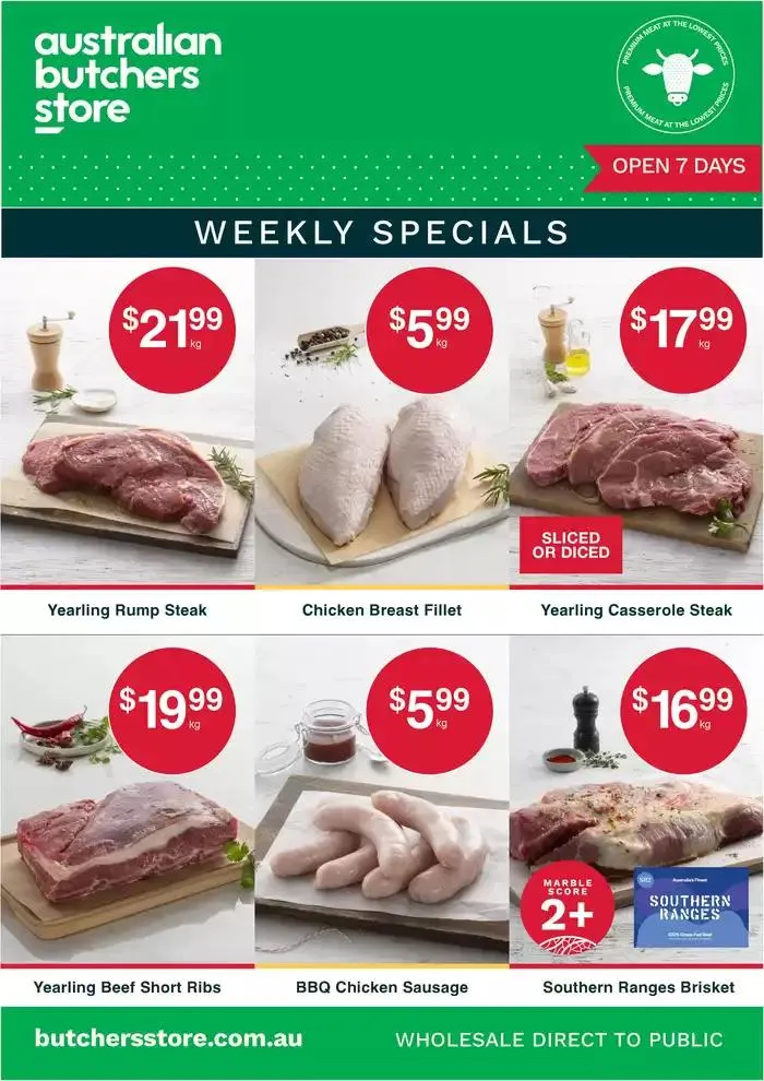 Weekly Specials - 1