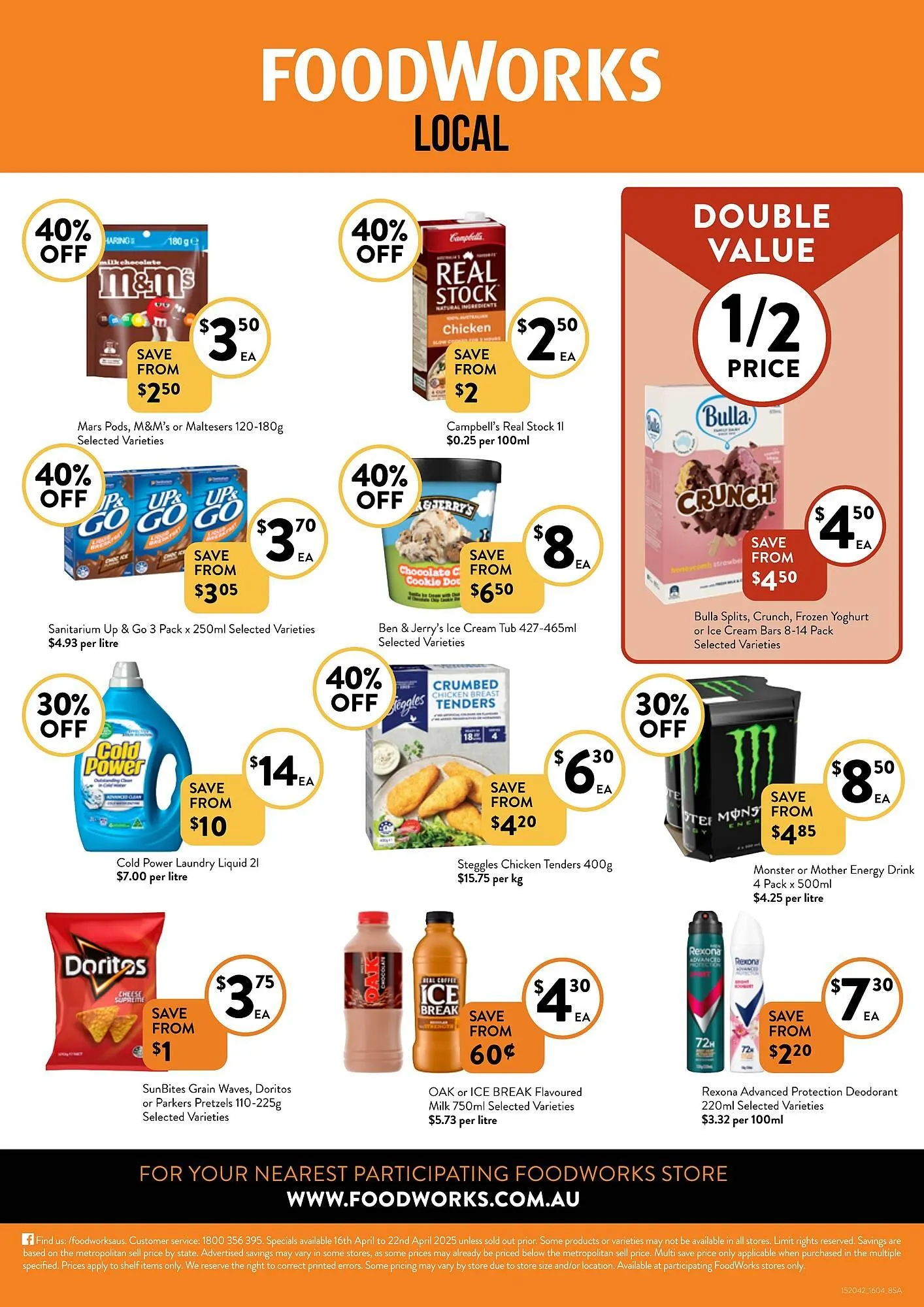 Foodworks catalogue - Catalogue valid from 16 April to 22 April 2025 - page 8