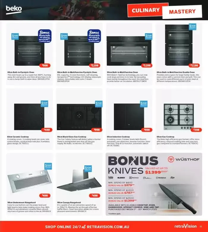 Elevate Your Kitchen Experience Today - Catalogue valid from 7 March to 31 March 2025 - page 11