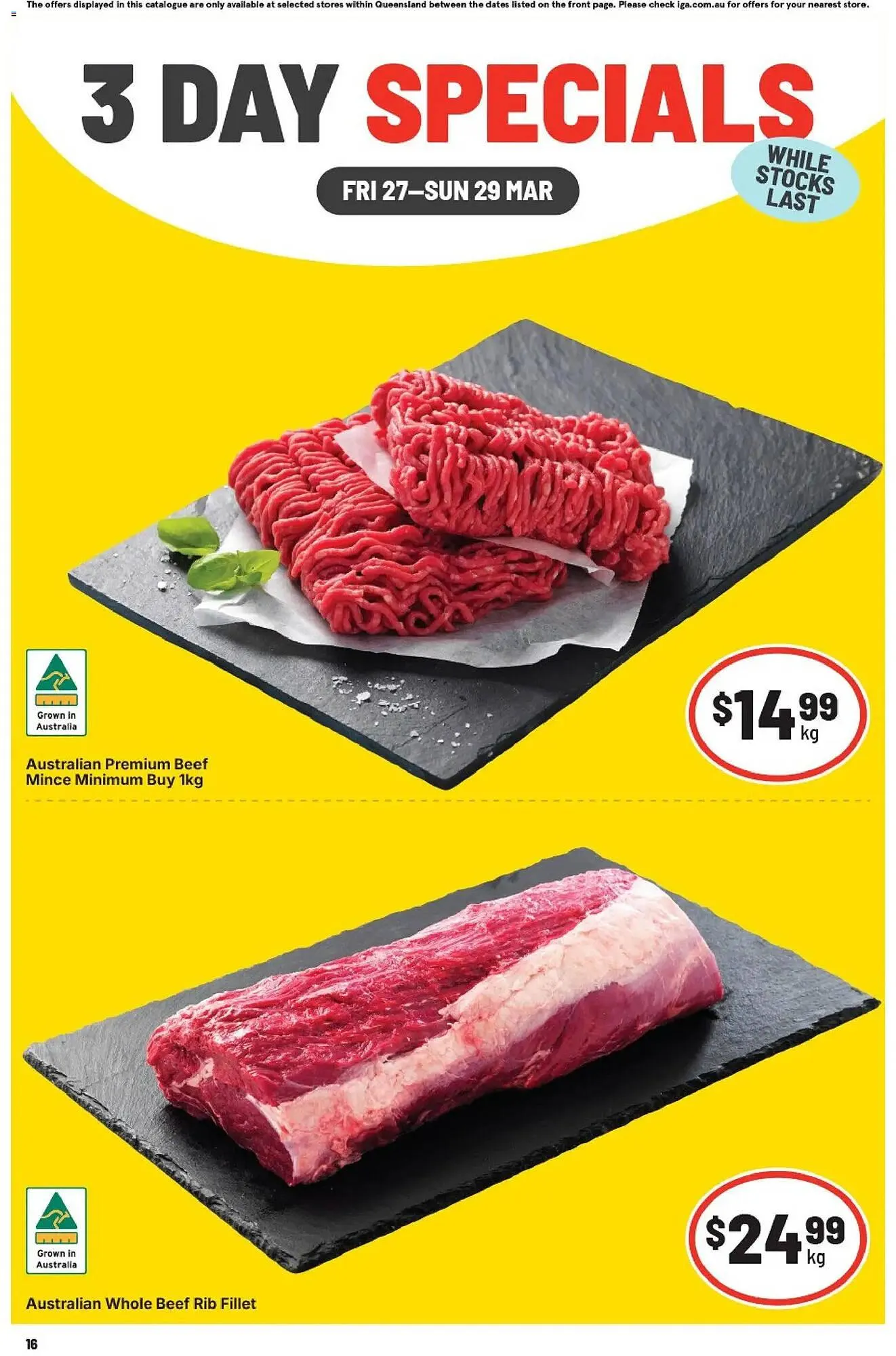 IGA catalogue - Catalogue valid from 26 March to 29 March 2026 - page 1