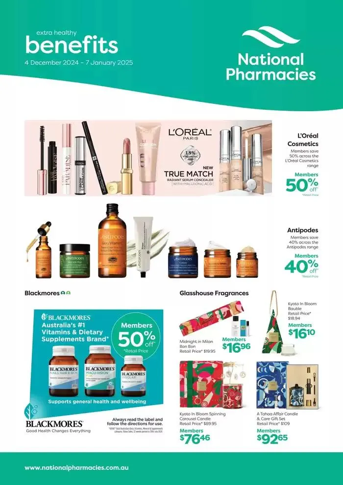 Extra Health Benefits December - 1