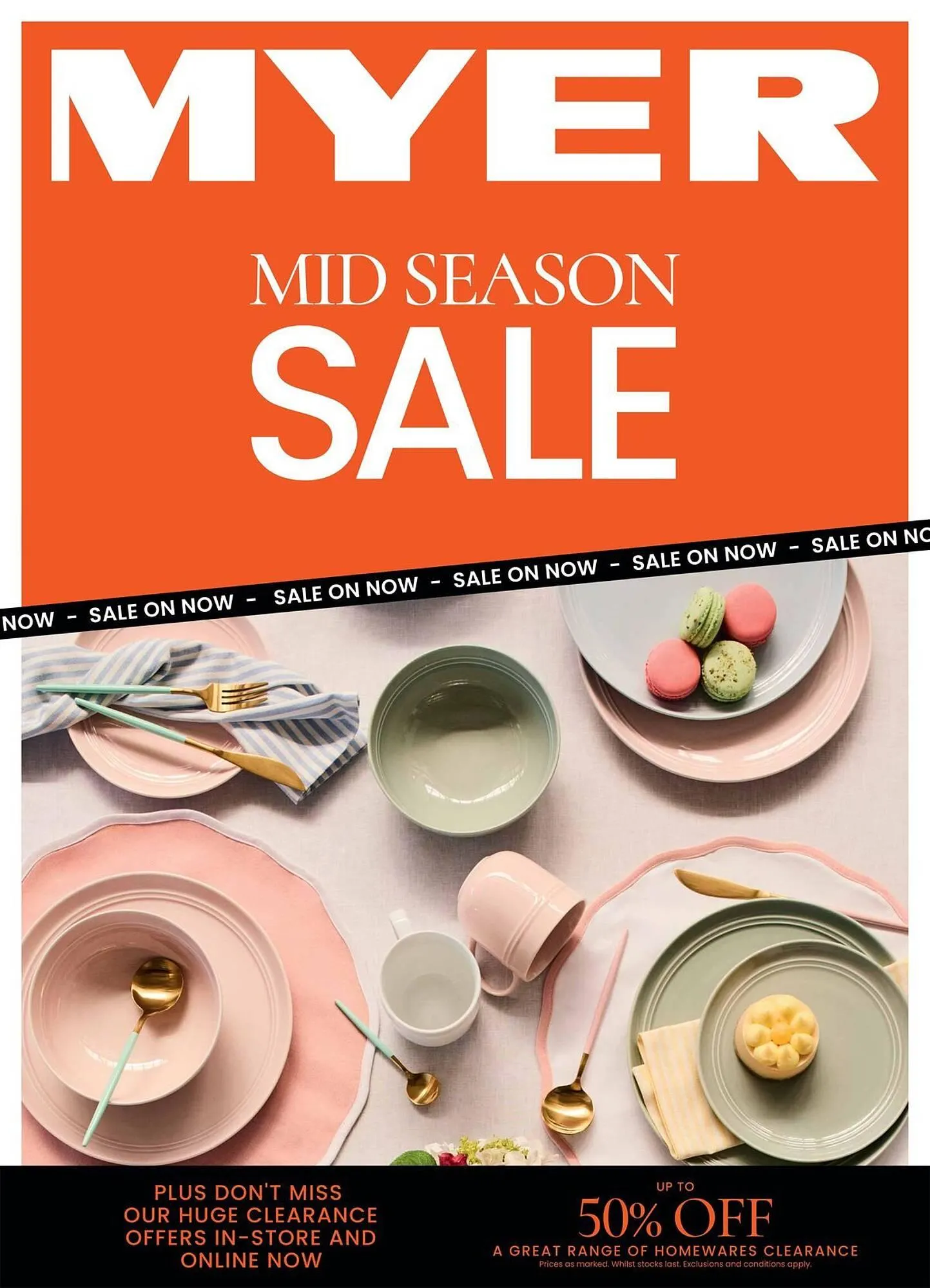Myer catalogue - Catalogue valid from 10 September to 29 September 2025 - page 1