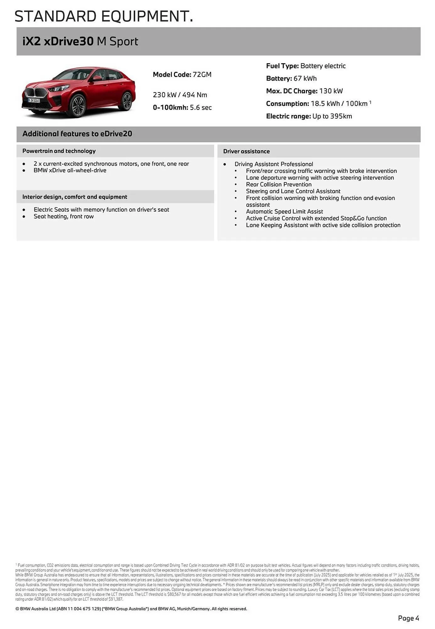 BMW catalogue - Catalogue valid from 7 August to 7 August 2026 - page 4