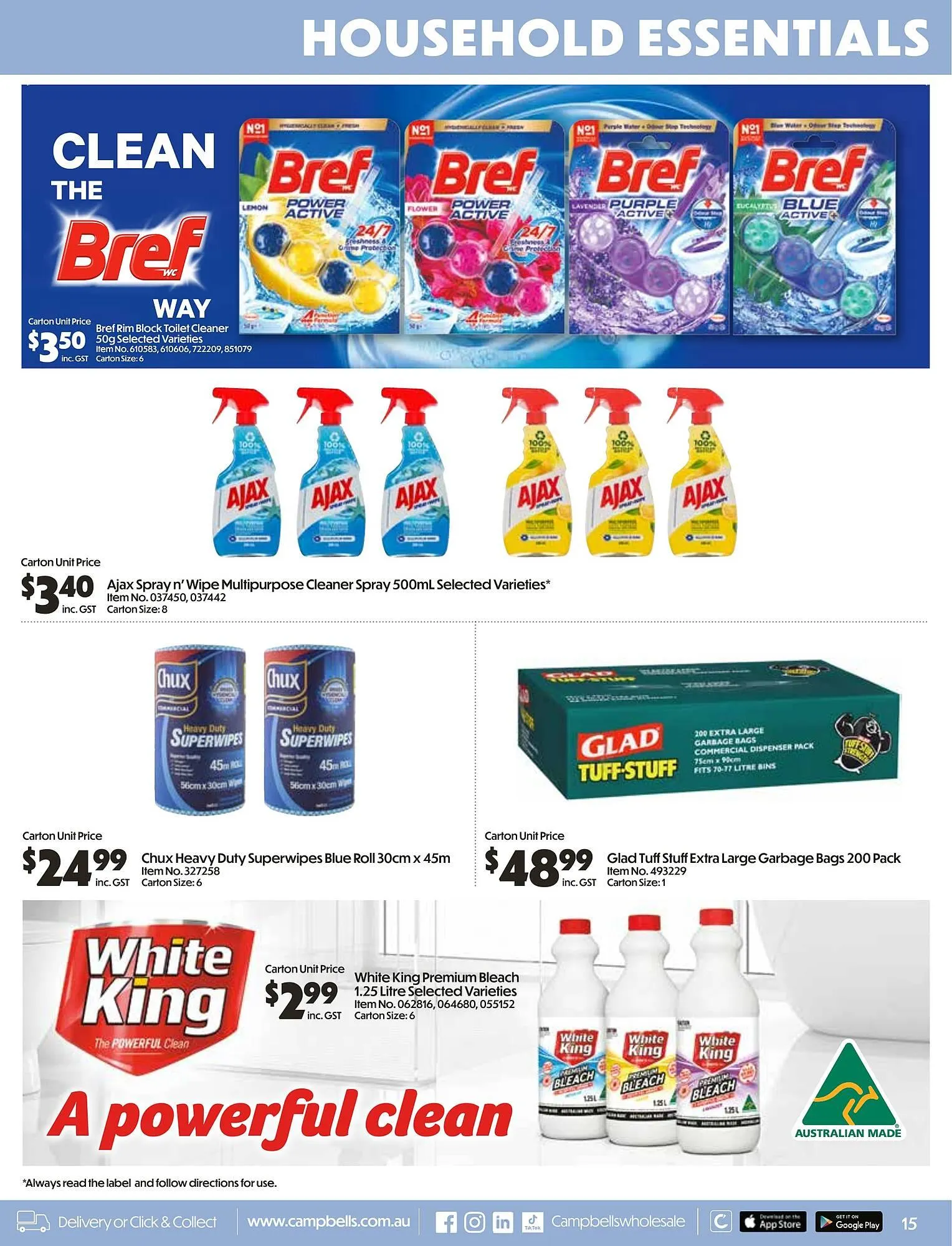 Campbells Wholesale catalogue - Catalogue valid from 28 July to 24 August 2025 - page 15