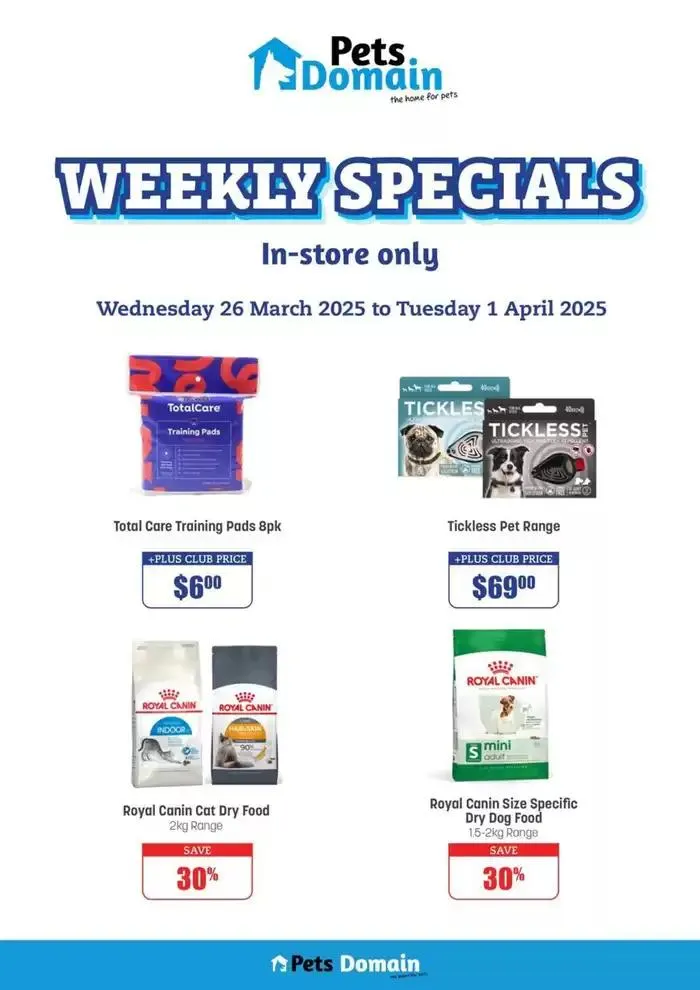 Weekly Specials - Catalogue valid from 26 March to 1 April 2025 - page 1