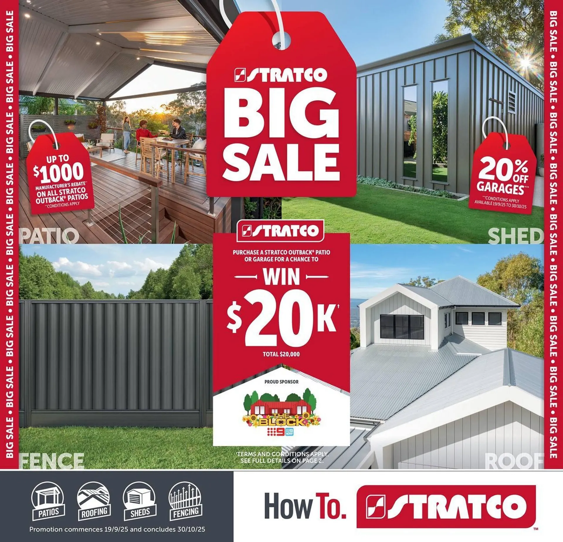 Stratco catalogue - Catalogue valid from 19 September to 30 October 2025 - page 1