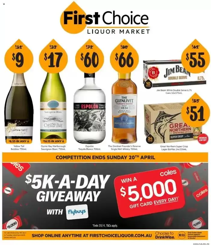 Weekly Specials - Catalogue valid from 9 April to 22 April 2025 - page 1