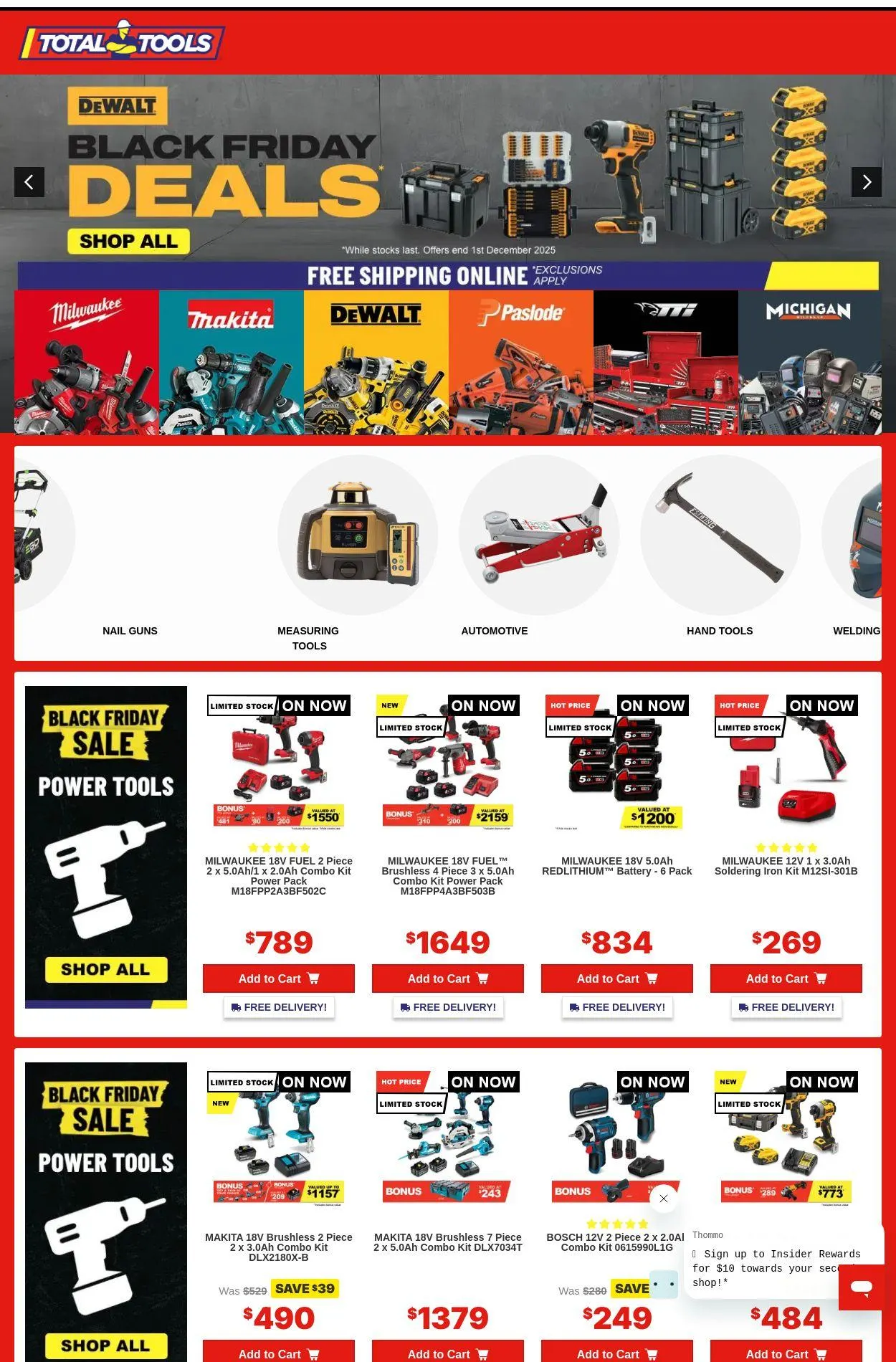 Total Tools Current catalogue - Catalogue valid from 17 November to 26 November 2025 - page 1