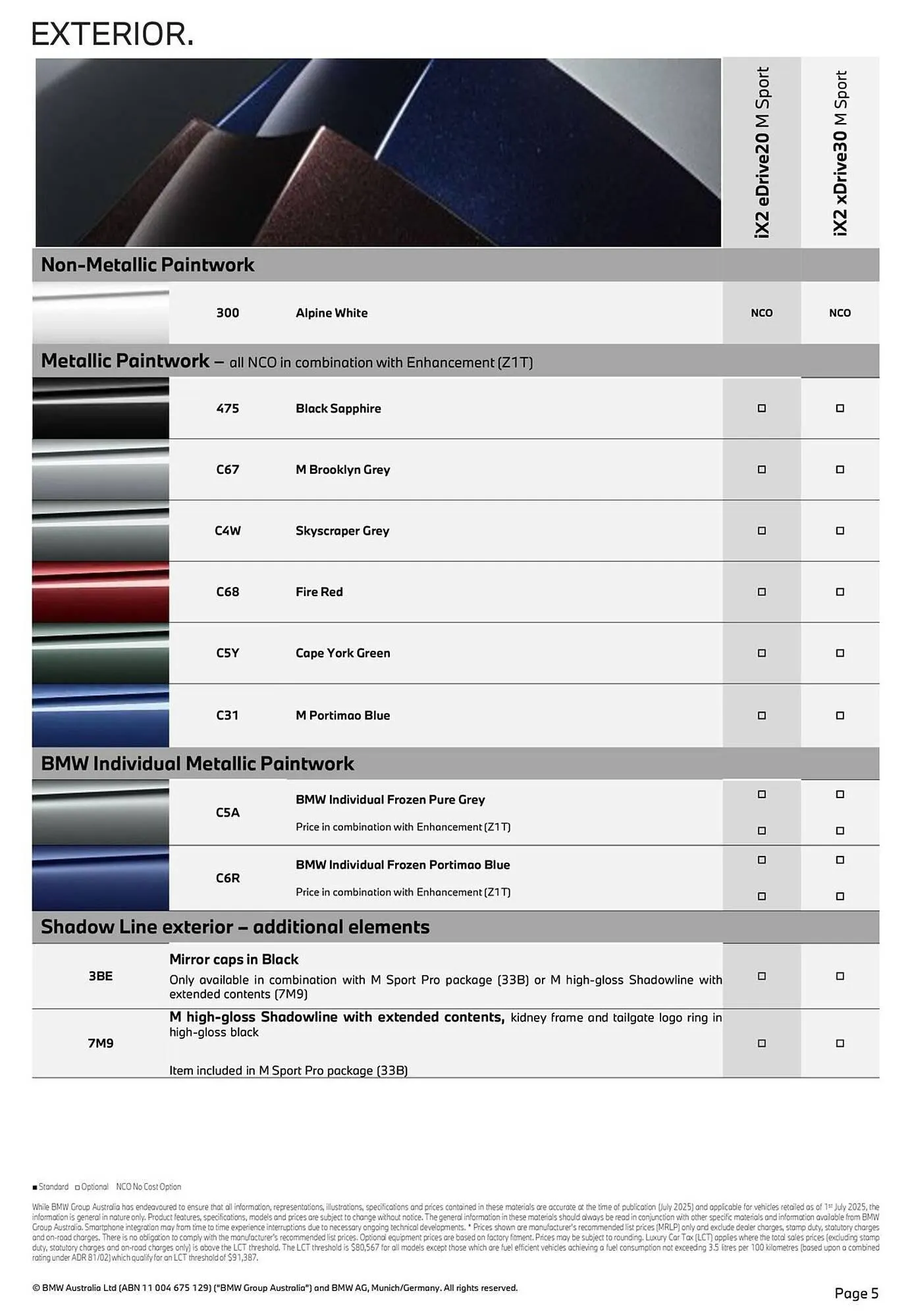 BMW catalogue - Catalogue valid from 7 August to 7 August 2026 - page 5