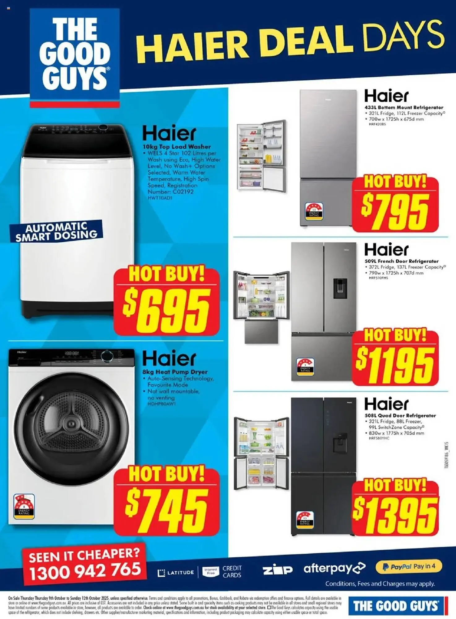 The Good Guys catalogue - Catalogue valid from 9 October to 12 October 2025 - page 3