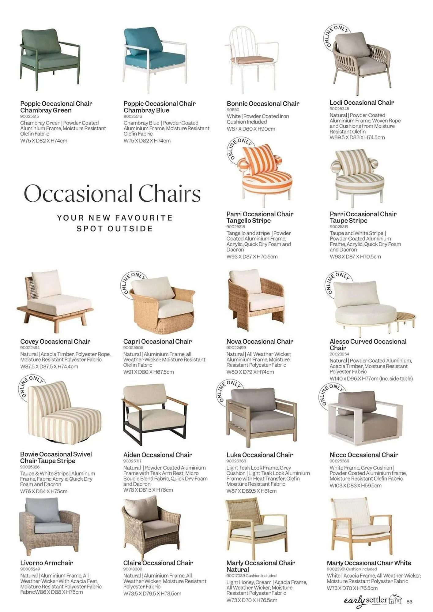 Early Settler catalogue - Catalogue valid from 24 October to 31 October 2025 - page 83