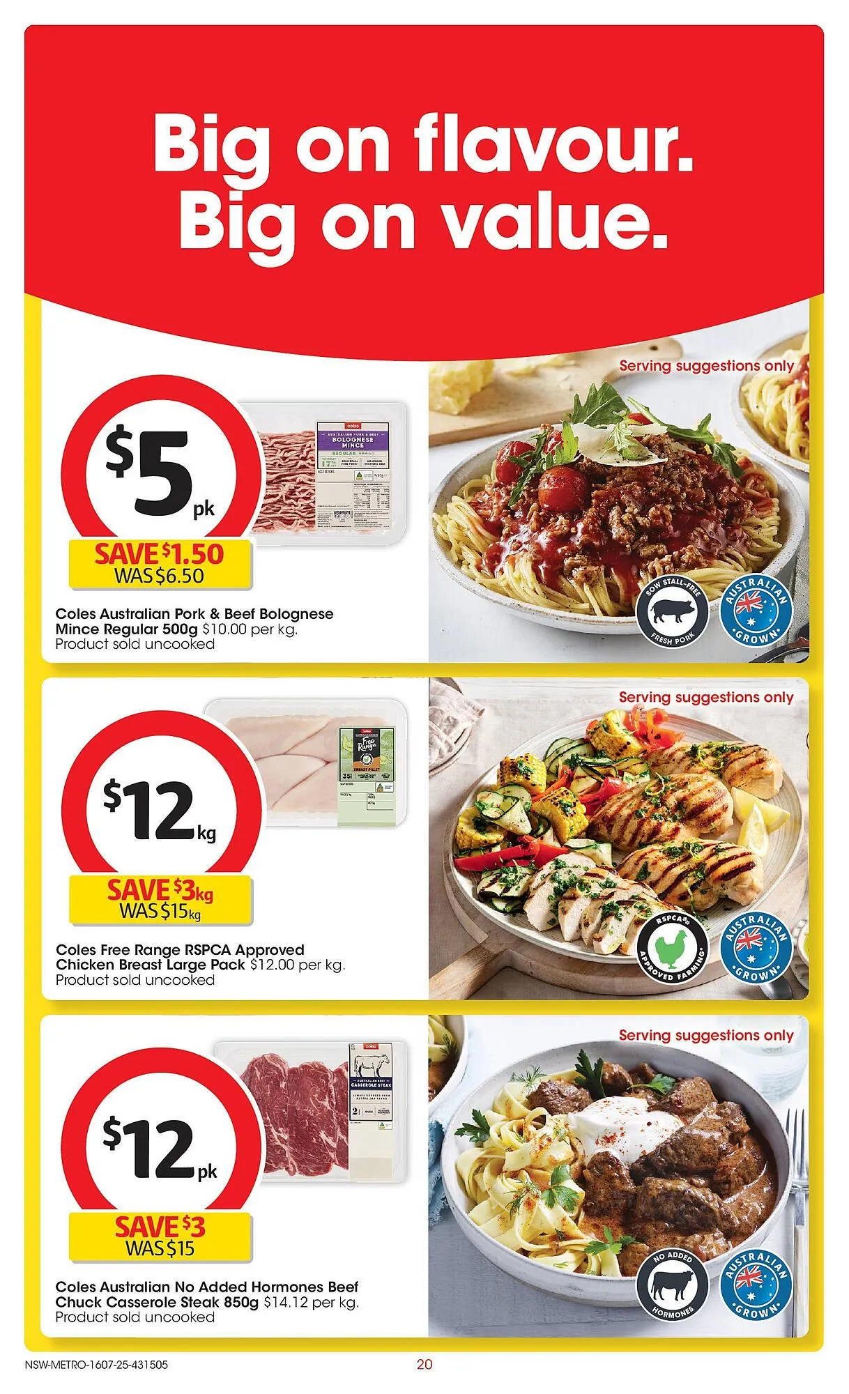 Coles catalogue - Catalogue valid from 15 July to 22 July 2025 - page 20
