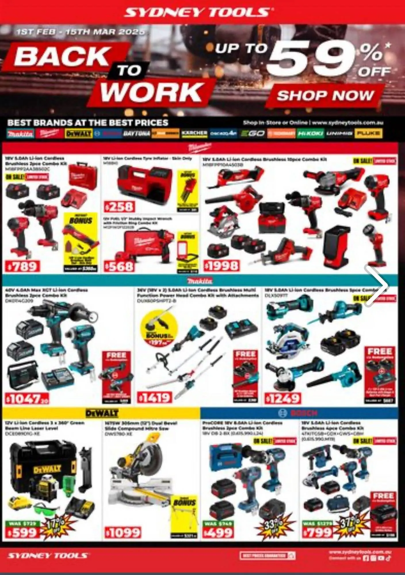 Sydney Tools catalogue - 1