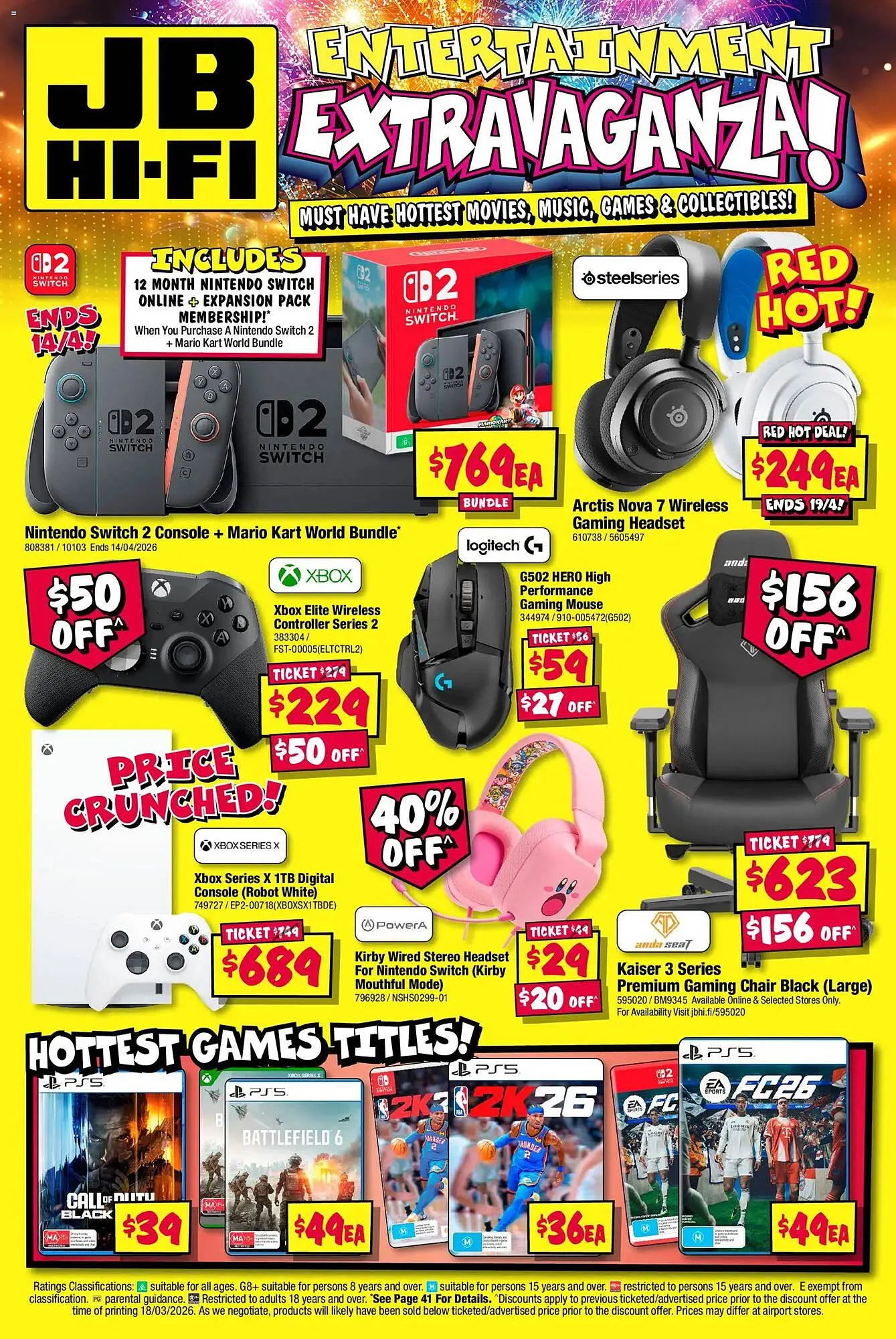 JB Hi-Fi catalogue - Catalogue valid from 30 March to 19 April 2026 - page 44