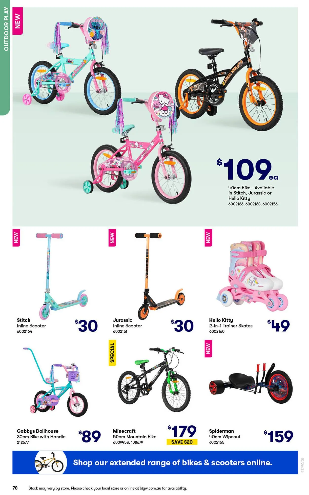 BIG W catalogue - Catalogue valid from 10 June to 9 July 2025 - page 78