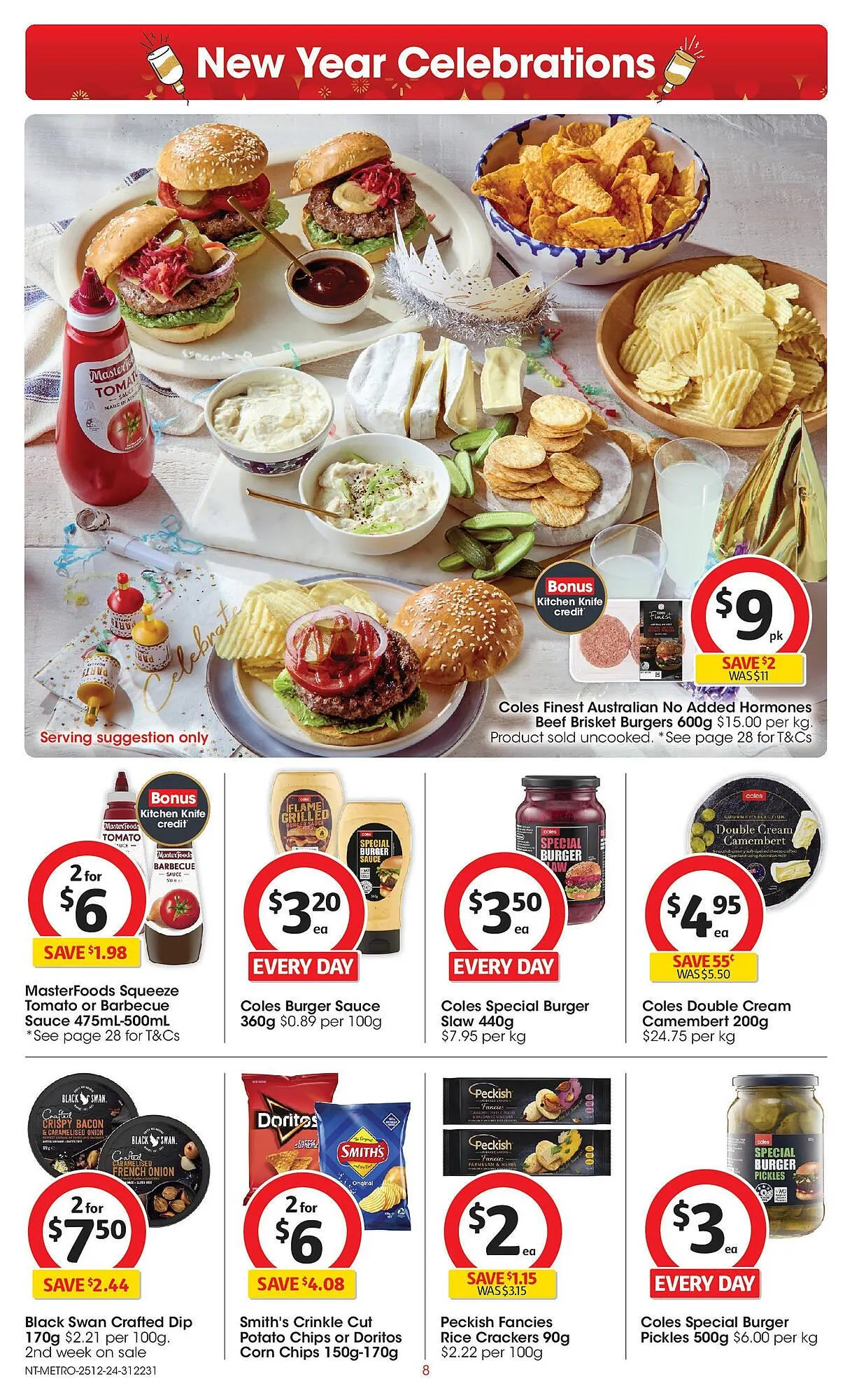 Coles catalogue - Catalogue valid from 24 December to 31 December 2024 - page 8