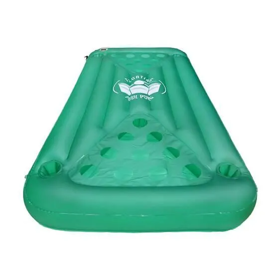 Tahwalhi Solar Light Up Pong Table Pool Inflatable