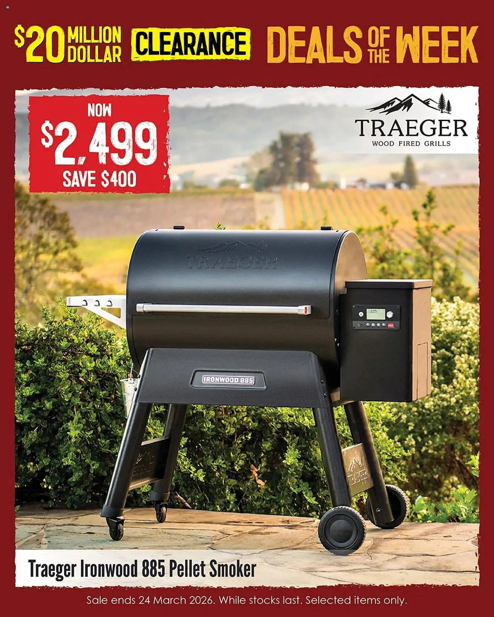 Barbeques Galore catalogue - Catalogue valid from 17 March to 24 March 2026 - page 1