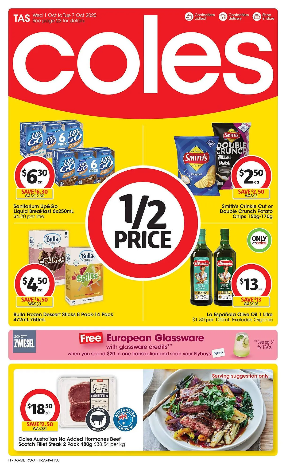 Coles catalogue - Catalogue valid from 1 October to 7 October 2025 - page 1