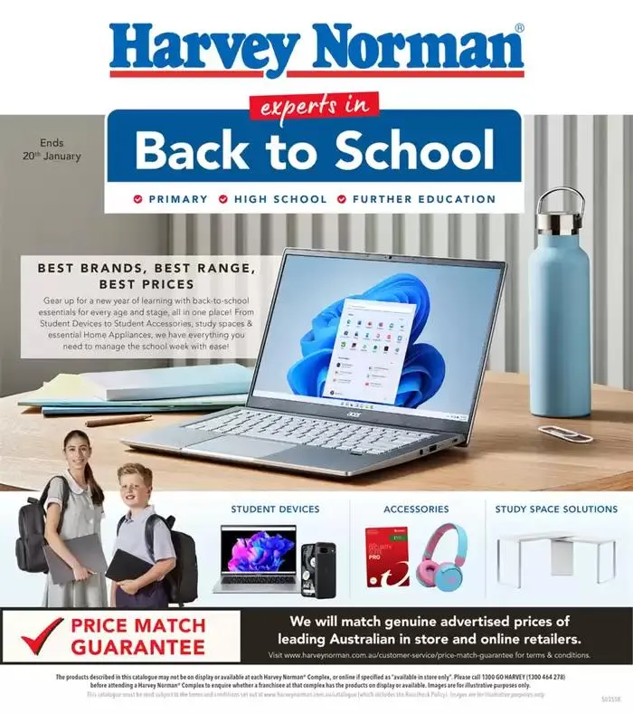 Computers Back to School - Catalogue valid from 10 January to 20 January 2025 - page 1