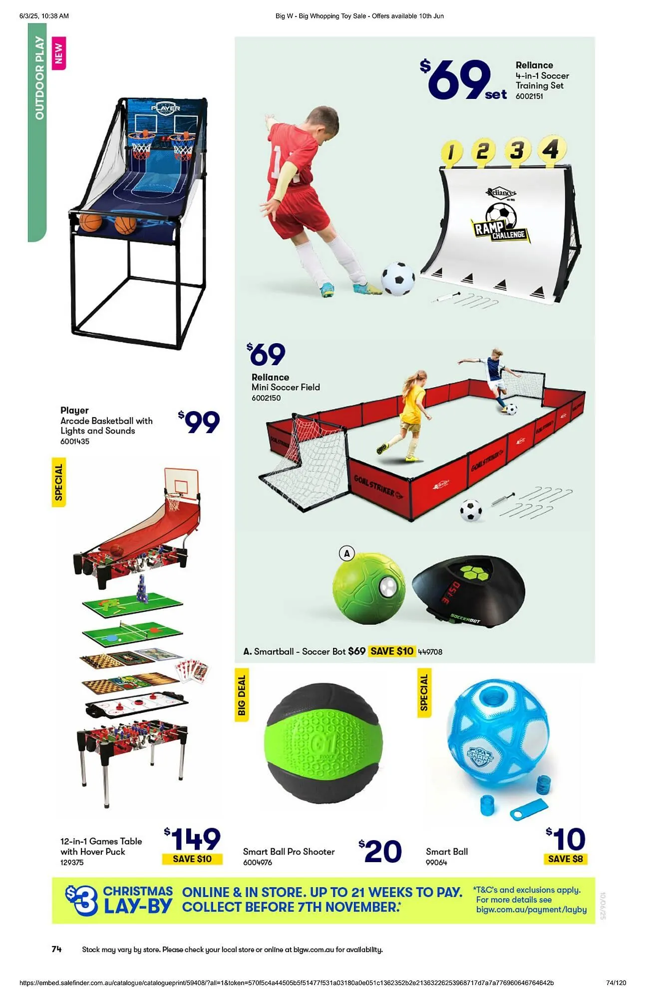 BIG W catalogue - Catalogue valid from 10 June to 9 July 2025 - page 74