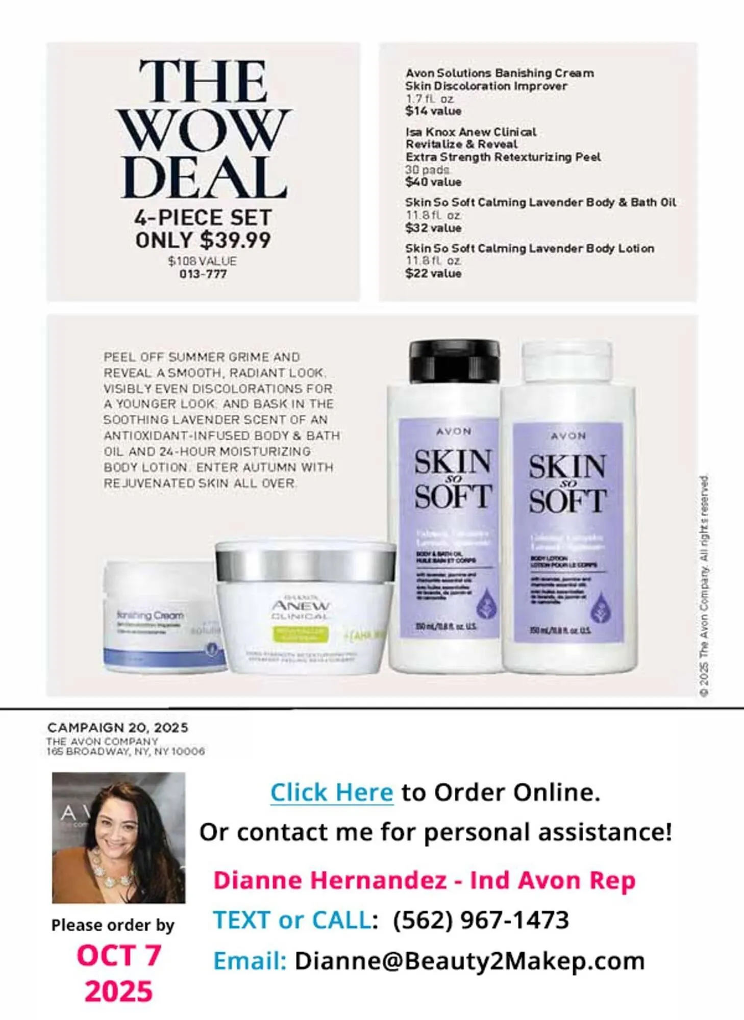 Avon catalogue - Catalogue valid from 8 September to 7 October 2025 - page 164
