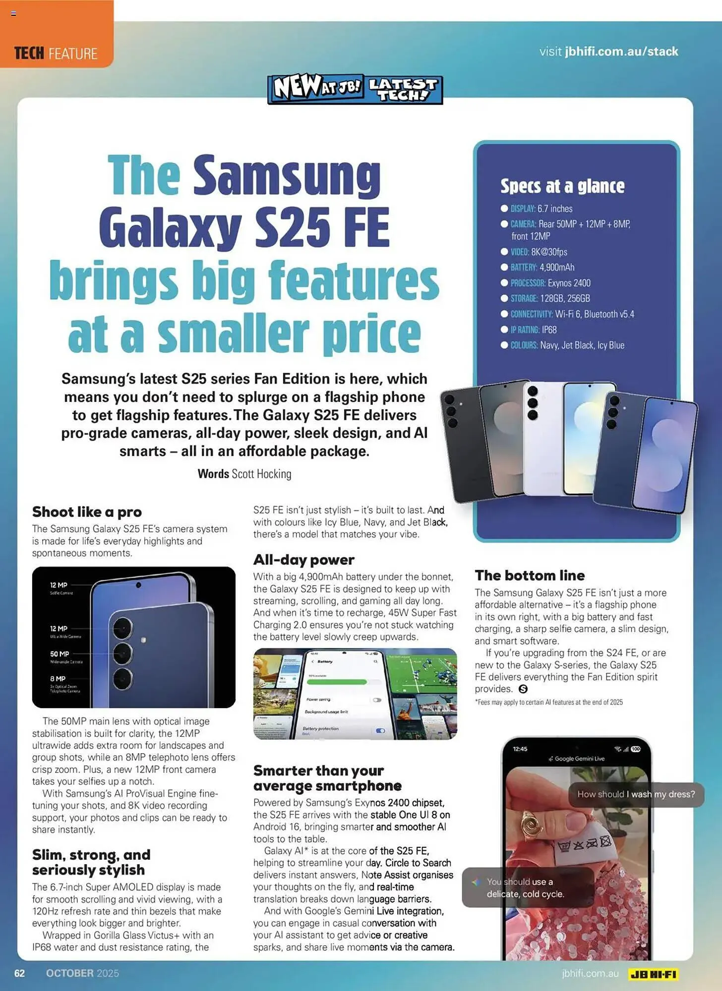 JB Hi-Fi catalogue - Catalogue valid from 1 October to 31 October 2025 - page 62