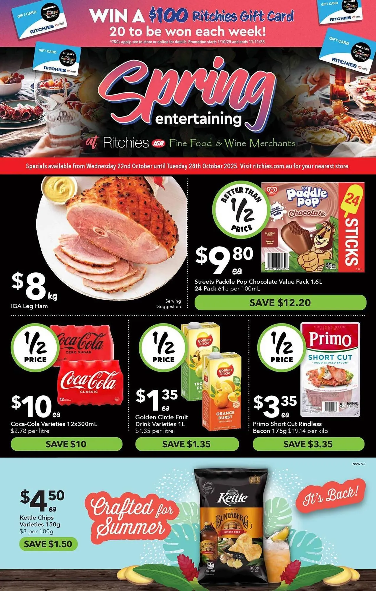Ritchies catalogue - Catalogue valid from 22 October to 28 October 2025 - page 1