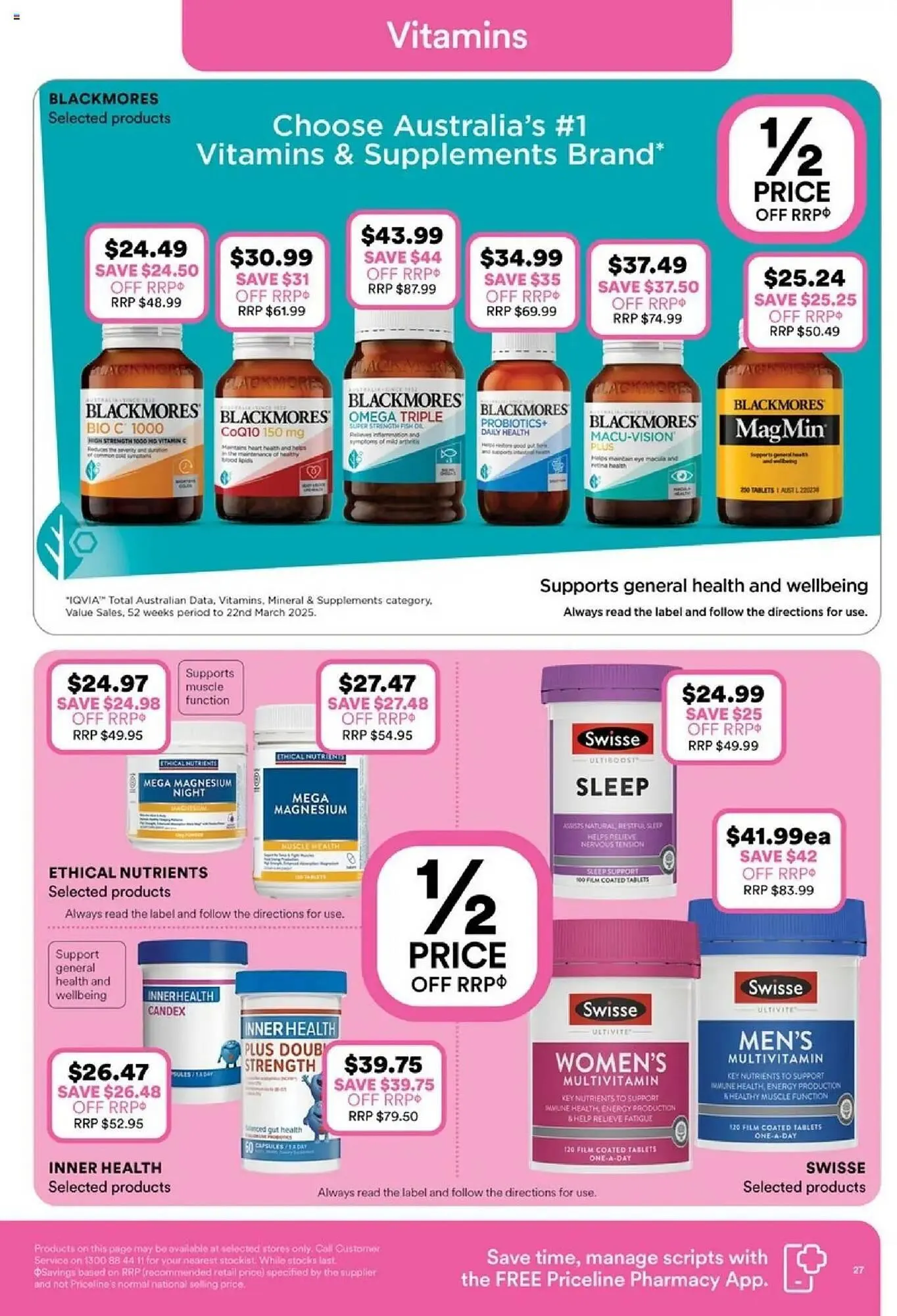 Priceline catalogue - Catalogue valid from 19 June to 2 July 2025 - page 27