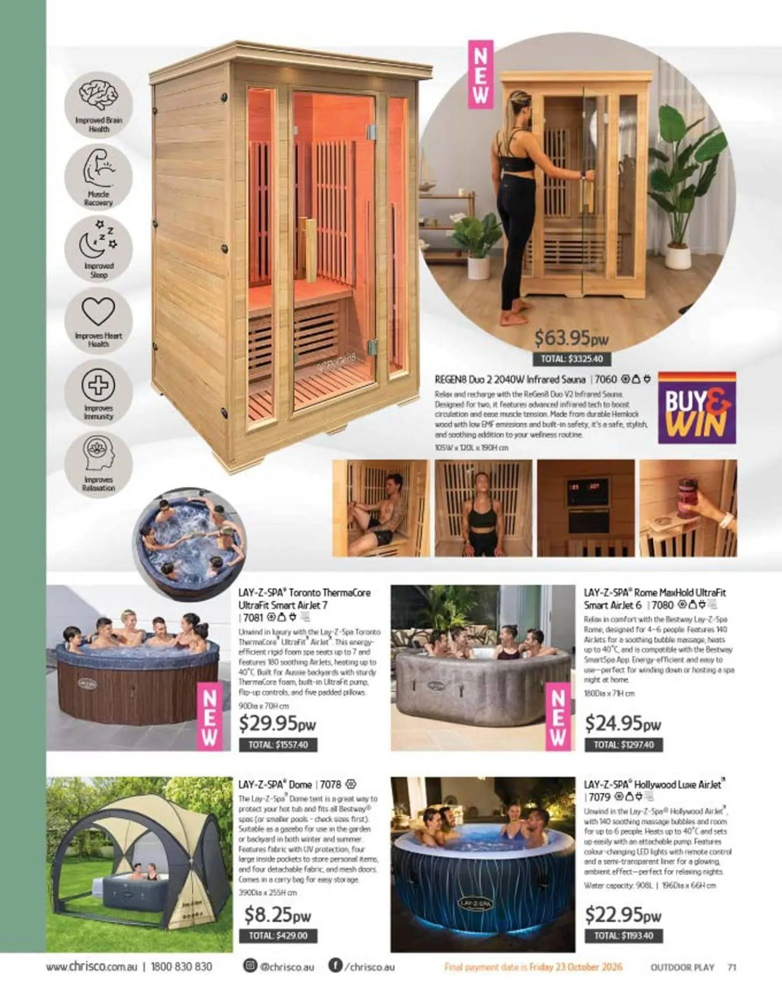 Chrisco Hampers catalogue - Catalogue valid from 19 September to 31 December 2026 - page 71