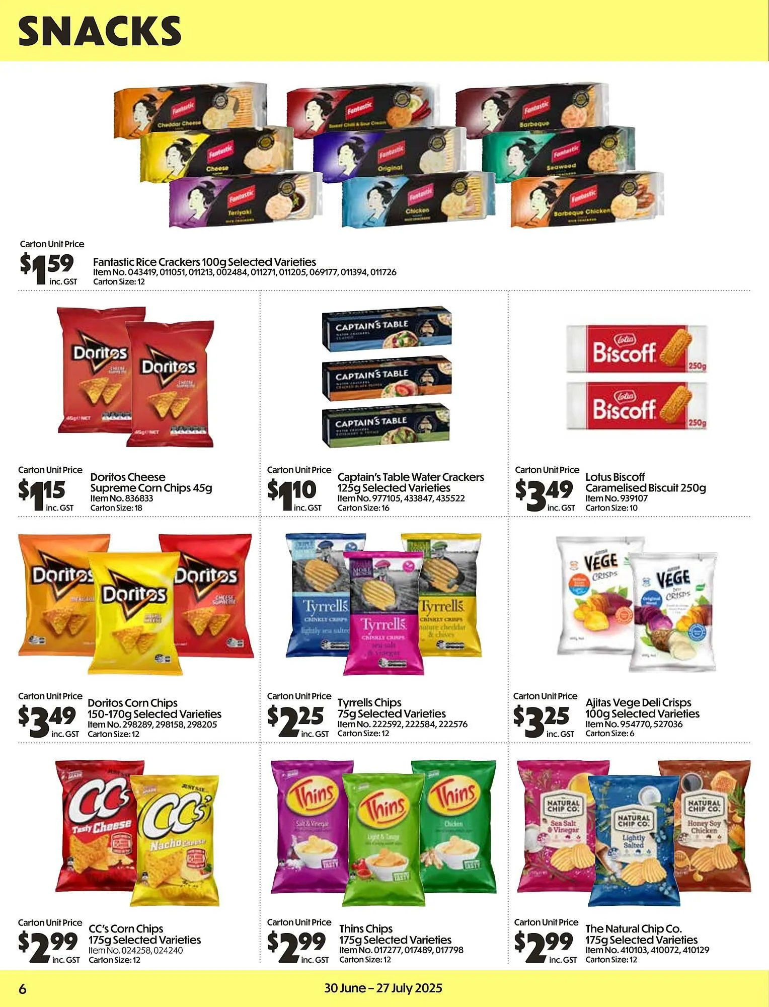 Campbells Wholesale catalogue - Catalogue valid from 30 June to 27 July 2025 - page 6